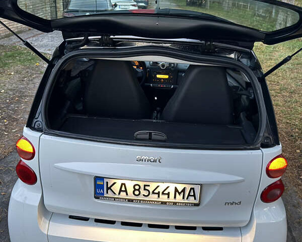 Білий Смарт Fortwo, об'ємом двигуна 1 л та пробігом 133 тис. км за 5200 $, фото 7 на Automoto.ua