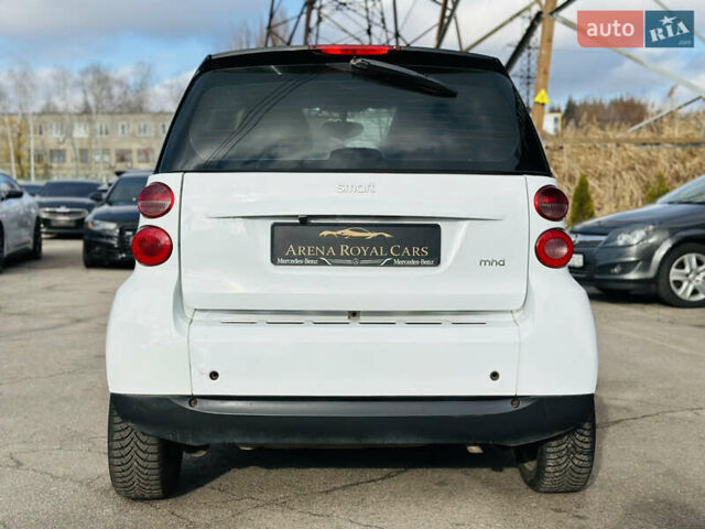 Белый Смарт Форту, объемом двигателя 1 л и пробегом 229 тыс. км за 6200 $, фото 11 на Automoto.ua