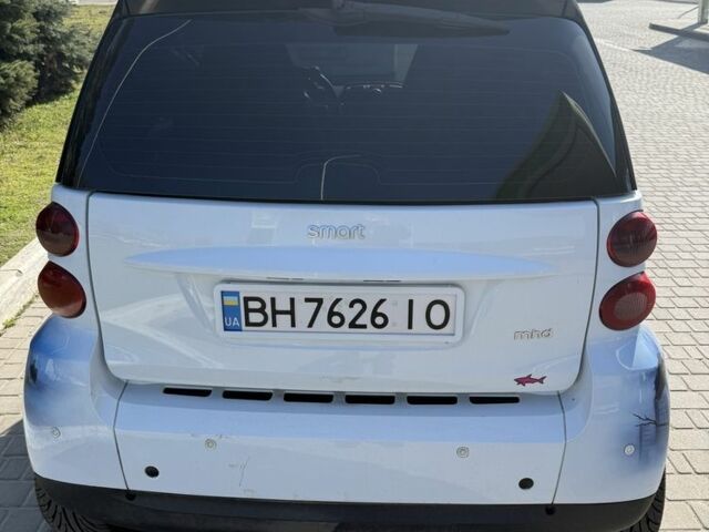 Белый Смарт Форту, объемом двигателя 1 л и пробегом 170 тыс. км за 4546 $, фото 2 на Automoto.ua