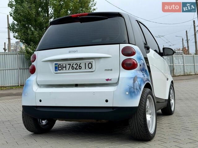 Белый Смарт Форту, объемом двигателя 1 л и пробегом 169 тыс. км за 4999 $, фото 4 на Automoto.ua