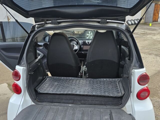 Белый Смарт Форту, объемом двигателя 0.8 л и пробегом 168 тыс. км за 4800 $, фото 7 на Automoto.ua