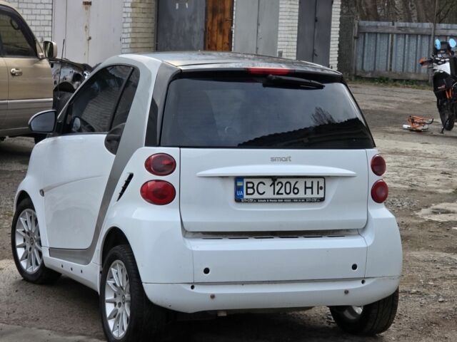 Белый Смарт Форту, объемом двигателя 0.8 л и пробегом 168 тыс. км за 4800 $, фото 5 на Automoto.ua