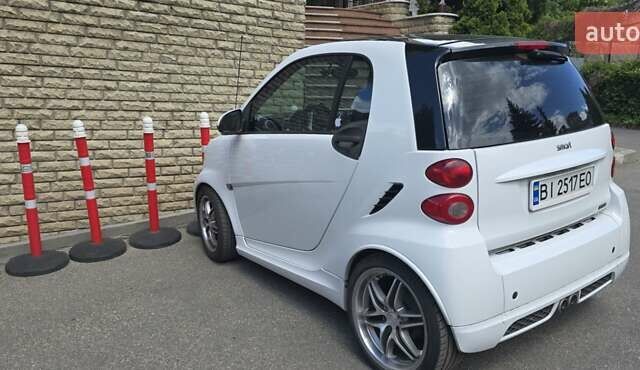 Белый Смарт Форту, объемом двигателя 1 л и пробегом 153 тыс. км за 9500 $, фото 8 на Automoto.ua