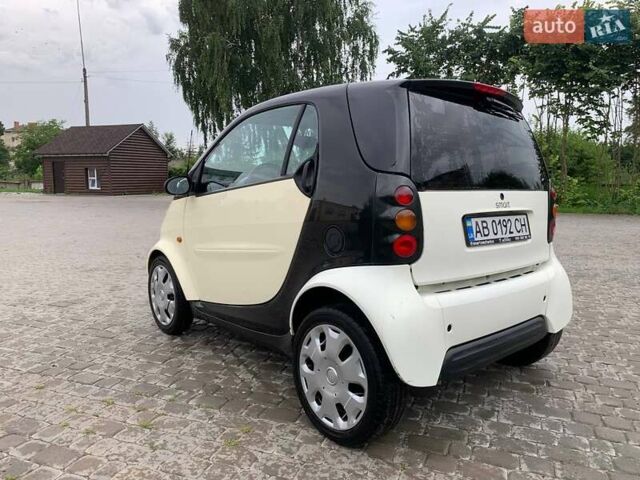 Бежевий Смарт Fortwo, об'ємом двигуна 0.6 л та пробігом 204 тис. км за 3100 $, фото 5 на Automoto.ua