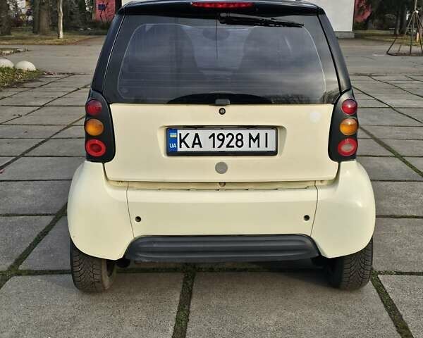 Бежевий Смарт Fortwo, об'ємом двигуна 0.6 л та пробігом 193 тис. км за 2100 $, фото 4 на Automoto.ua