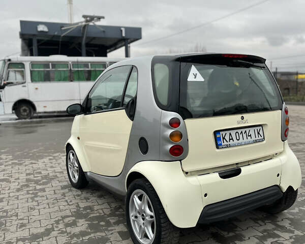 Бежевий Смарт Fortwo, об'ємом двигуна 0.6 л та пробігом 237 тис. км за 2500 $, фото 3 на Automoto.ua
