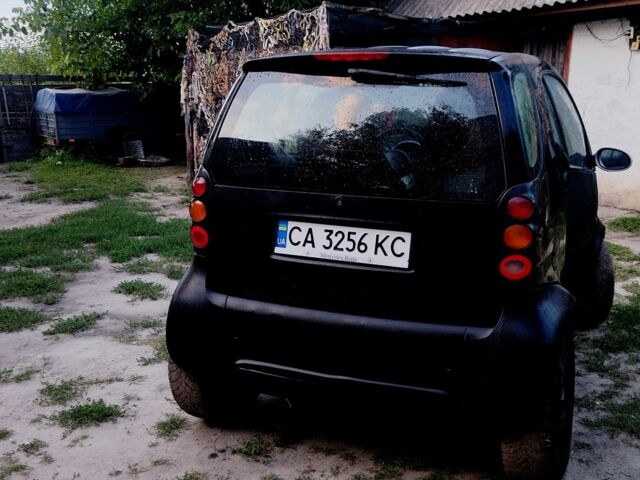 Чорний Смарт Fortwo, об'ємом двигуна 0.6 л та пробігом 45 тис. км за 2700 $, фото 3 на Automoto.ua