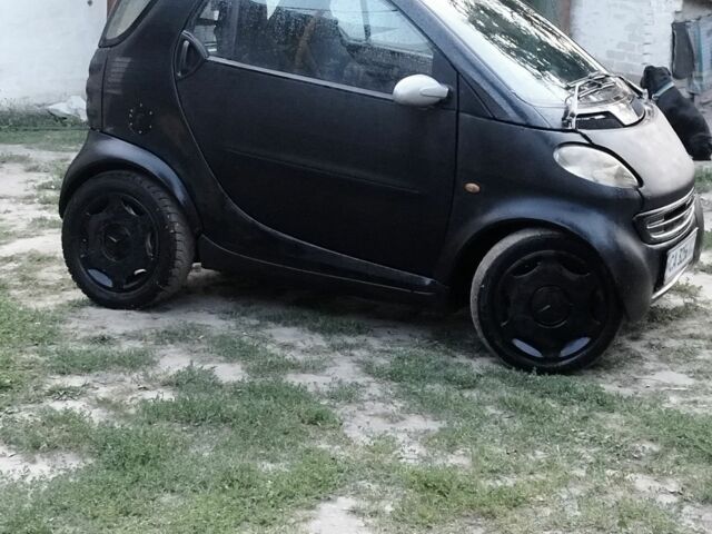 Чорний Смарт Fortwo, об'ємом двигуна 0.6 л та пробігом 45 тис. км за 2700 $, фото 4 на Automoto.ua