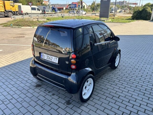 Чорний Смарт Fortwo, об'ємом двигуна 0.6 л та пробігом 193 тис. км за 2998 $, фото 5 на Automoto.ua