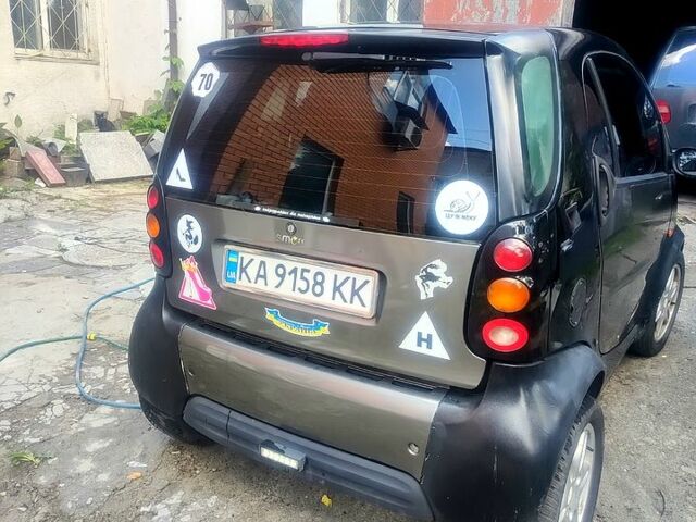 Чорний Смарт Fortwo, об'ємом двигуна 0.6 л та пробігом 160 тис. км за 2000 $, фото 4 на Automoto.ua