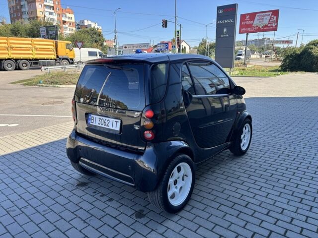 Чорний Смарт Fortwo, об'ємом двигуна 0.6 л та пробігом 193 тис. км за 2998 $, фото 6 на Automoto.ua