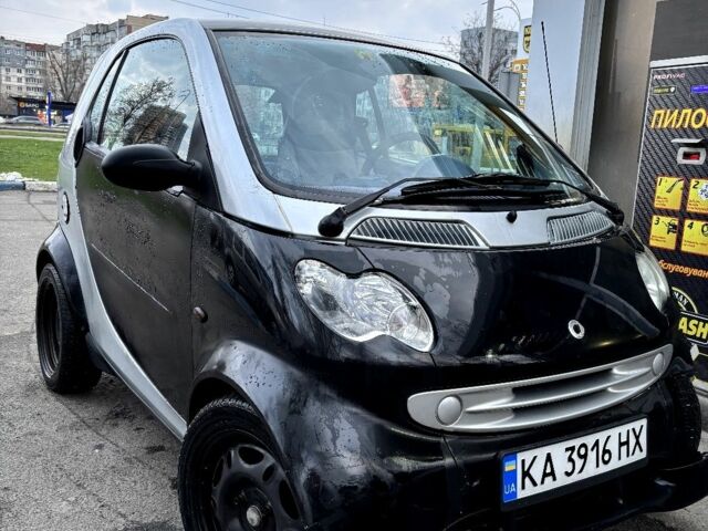 Чорний Смарт Fortwo, об'ємом двигуна 0.6 л та пробігом 211 тис. км за 1850 $, фото 3 на Automoto.ua