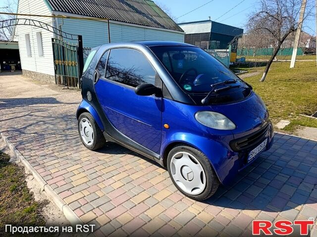 Черный Смарт Форту, объемом двигателя 0.6 л и пробегом 220 тыс. км за 1800 $, фото 1 на Automoto.ua