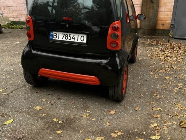 Смарт Форту 2001 в Полтаве на Automoto.ua Черный Смарт Форту, объемом двигателя 0.8 л и пробегом 300 тыс. км за 2850 $, фото 2 на Automoto.ua