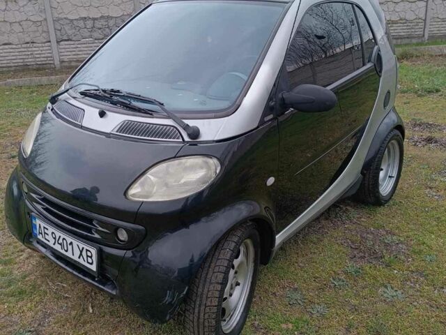 Черный Смарт Форту, объемом двигателя 0.6 л и пробегом 250 тыс. км за 2400 $, фото 2 на Automoto.ua