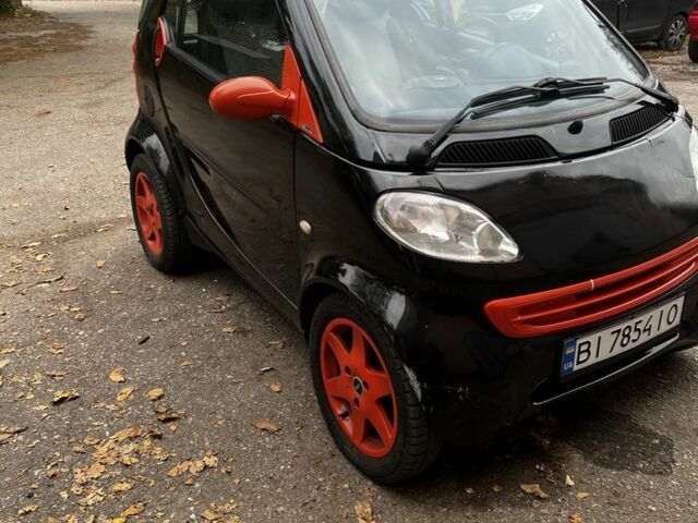 Смарт Форту 2001 в Полтаве на Automoto.ua Черный Смарт Форту, объемом двигателя 0.8 л и пробегом 300 тыс. км за 2850 $, фото 1 на Automoto.ua