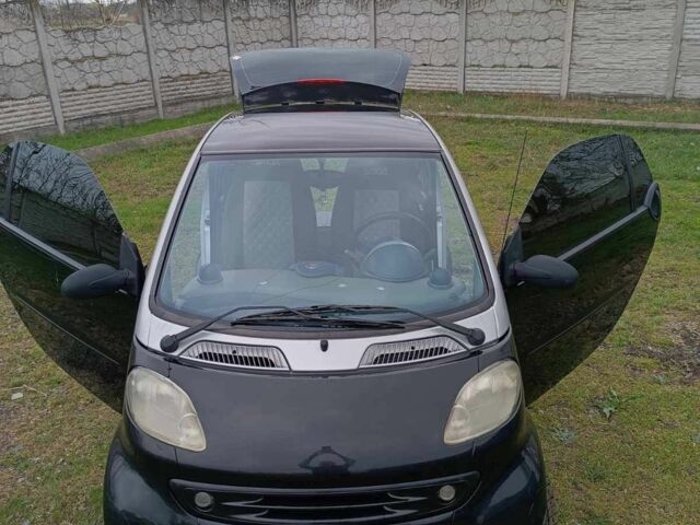 Черный Смарт Форту, объемом двигателя 0.6 л и пробегом 250 тыс. км за 2400 $, фото 7 на Automoto.ua