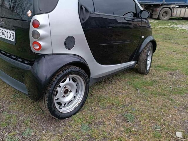 Черный Смарт Форту, объемом двигателя 0.6 л и пробегом 250 тыс. км за 2400 $, фото 8 на Automoto.ua