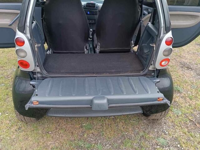 Черный Смарт Форту, объемом двигателя 0.6 л и пробегом 250 тыс. км за 2400 $, фото 4 на Automoto.ua