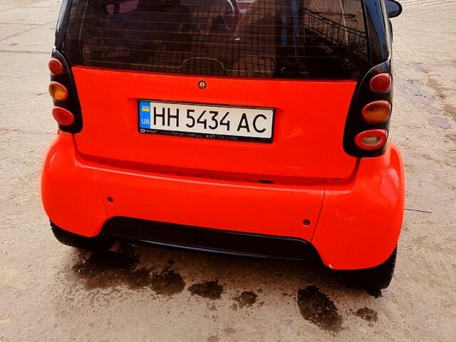 Черный Смарт Форту, объемом двигателя 0.6 л и пробегом 100 тыс. км за 3000 $, фото 7 на Automoto.ua