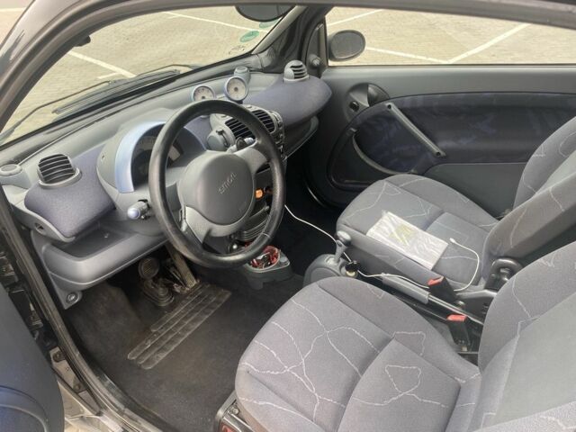 Черный Смарт Форту, объемом двигателя 0.6 л и пробегом 147 тыс. км за 2800 $, фото 5 на Automoto.ua