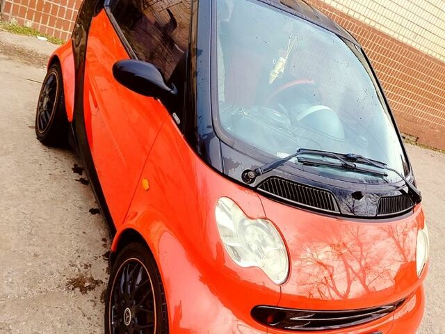 Черный Смарт Форту, объемом двигателя 0.6 л и пробегом 100 тыс. км за 3000 $, фото 6 на Automoto.ua