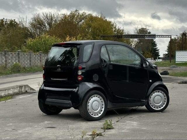 Чорний Смарт Fortwo, об'ємом двигуна 0.6 л та пробігом 252 тис. км за 2500 $, фото 1 на Automoto.ua