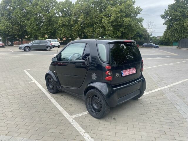 Черный Смарт Форту, объемом двигателя 0.6 л и пробегом 147 тыс. км за 2800 $, фото 3 на Automoto.ua