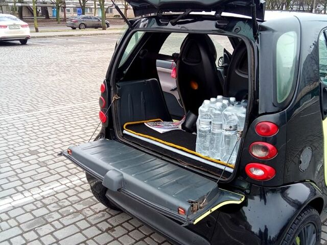 Чорний Смарт Fortwo, об'ємом двигуна 0.7 л та пробігом 298 тис. км за 2800 $, фото 3 на Automoto.ua
