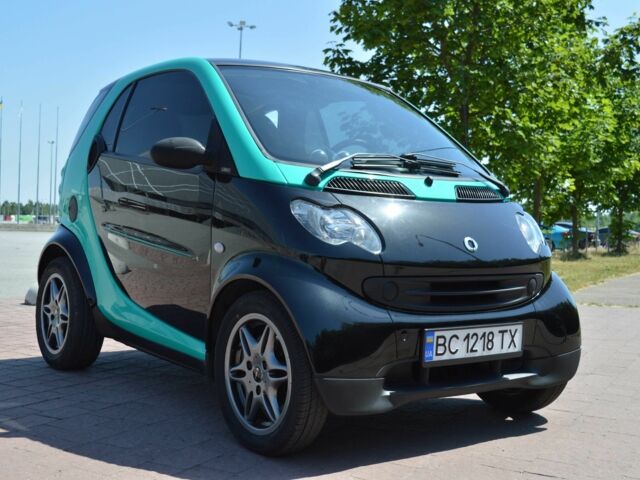 Чорний Смарт Fortwo, об'ємом двигуна 0.6 л та пробігом 260 тис. км за 4198 $, фото 2 на Automoto.ua