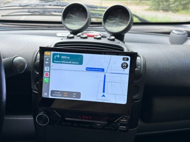 Чорний Смарт Fortwo, об'ємом двигуна 0.7 л та пробігом 113 тис. км за 3138 $, фото 8 на Automoto.ua