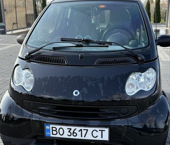 Черный Смарт Форту, объемом двигателя 0.7 л и пробегом 1 тыс. км за 3650 $, фото 3 на Automoto.ua