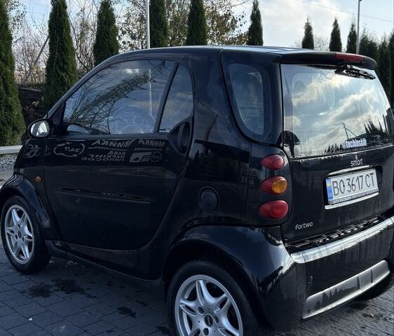 Черный Смарт Форту, объемом двигателя 0.7 л и пробегом 1 тыс. км за 3650 $, фото 1 на Automoto.ua