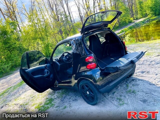 Черный Смарт Форту, объемом двигателя 1 л и пробегом 166 тыс. км за 6200 $, фото 6 на Automoto.ua
