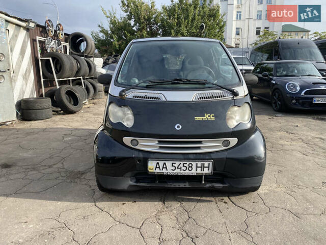 Чорний Смарт Fortwo, об'ємом двигуна 0.6 л та пробігом 141 тис. км за 2800 $, фото 1 на Automoto.ua