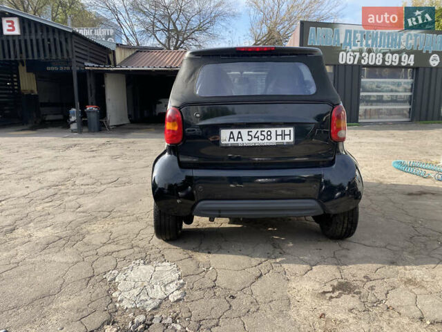 Чорний Смарт Fortwo, об'ємом двигуна 0.6 л та пробігом 141 тис. км за 2800 $, фото 2 на Automoto.ua