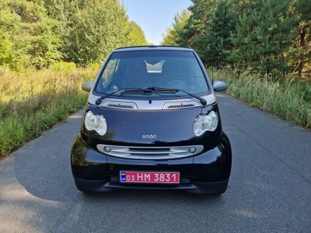 Смарт Форту 2002 в Бородянке на Automoto.ua Черный Смарт Форту, объемом двигателя 0.8 л и пробегом 216 тыс. км за 3750 $, фото 1 на Automoto.ua