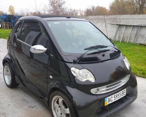 Чорний Смарт Fortwo, об'ємом двигуна 0.6 л та пробігом 165 тис. км за 3800 $, фото 5 на Automoto.ua