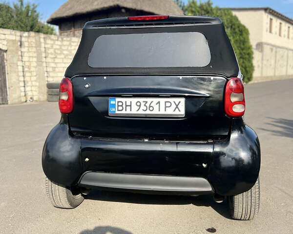 Черный Смарт Форту, объемом двигателя 0.6 л и пробегом 212 тыс. км за 2650 $, фото 3 на Automoto.ua