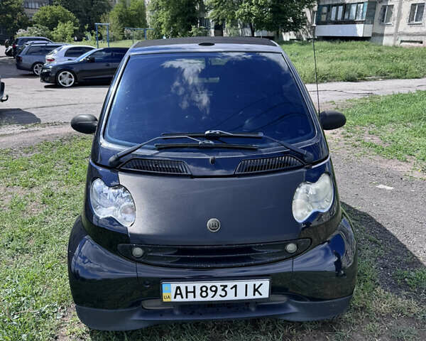 Черный Смарт Форту, объемом двигателя 0.6 л и пробегом 143 тыс. км за 3100 $, фото 1 на Automoto.ua