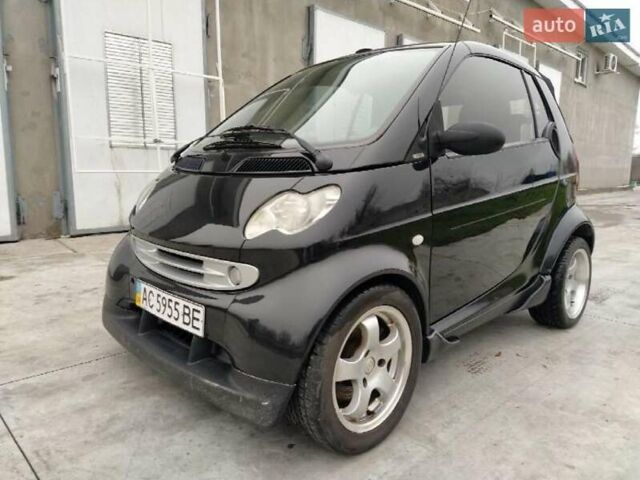 Чорний Смарт Fortwo, об'ємом двигуна 0.6 л та пробігом 165 тис. км за 3800 $, фото 2 на Automoto.ua