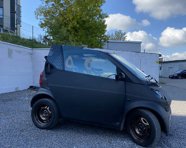 Черный Смарт Форту, объемом двигателя 0.6 л и пробегом 350 тыс. км за 3400 $, фото 2 на Automoto.ua