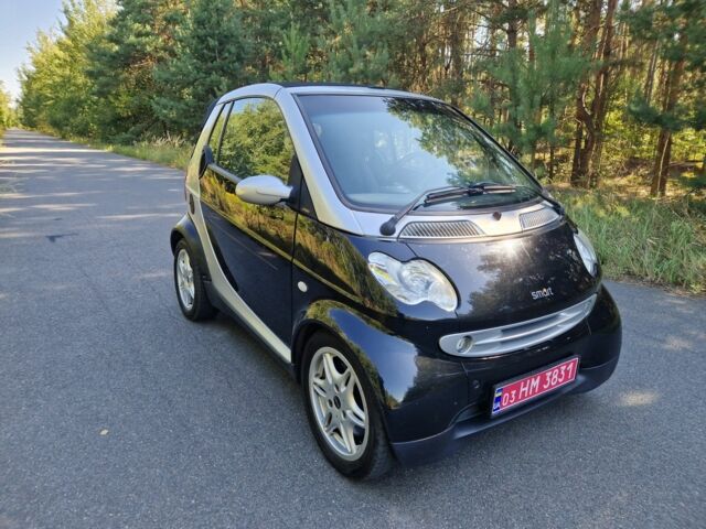 Смарт Форту 2002 в Бородянке на Automoto.ua Черный Смарт Форту, объемом двигателя 0.8 л и пробегом 216 тыс. км за 3750 $, фото 2 на Automoto.ua