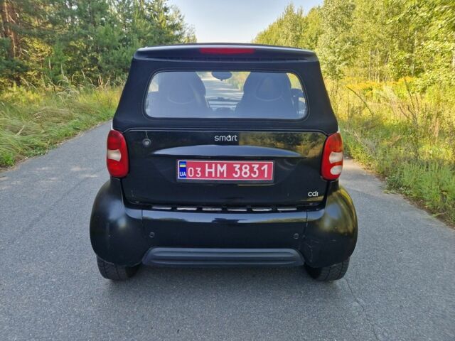 Смарт Форту 2002 в Бородянке на Automoto.ua Черный Смарт Форту, объемом двигателя 0.8 л и пробегом 216 тыс. км за 3750 $, фото 5 на Automoto.ua