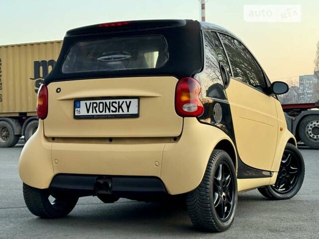 Чорний Смарт Fortwo, об'ємом двигуна 0.6 л та пробігом 199 тис. км за 3999 $, фото 6 на Automoto.ua