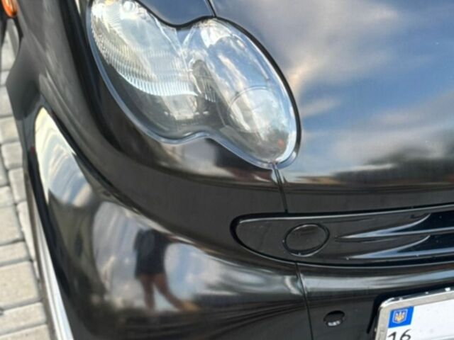 Черный Смарт Форту, объемом двигателя 0.6 л и пробегом 240 тыс. км за 2650 $, фото 6 на Automoto.ua