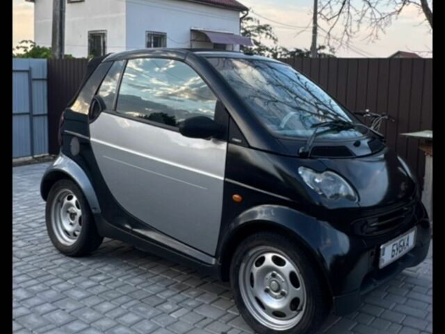 Черный Смарт Форту, объемом двигателя 0.6 л и пробегом 240 тыс. км за 2650 $, фото 9 на Automoto.ua