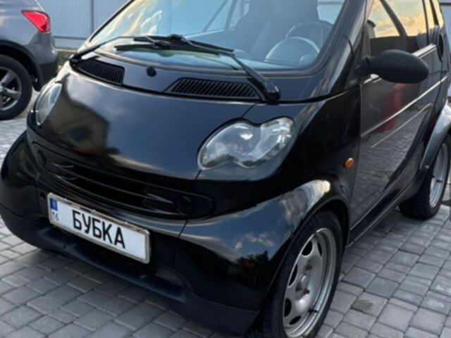 Черный Смарт Форту, объемом двигателя 0.6 л и пробегом 240 тыс. км за 2650 $, фото 1 на Automoto.ua