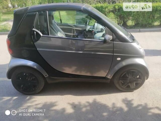 Чорний Смарт Fortwo, об'ємом двигуна 0.7 л та пробігом 160 тис. км за 3700 $, фото 10 на Automoto.ua