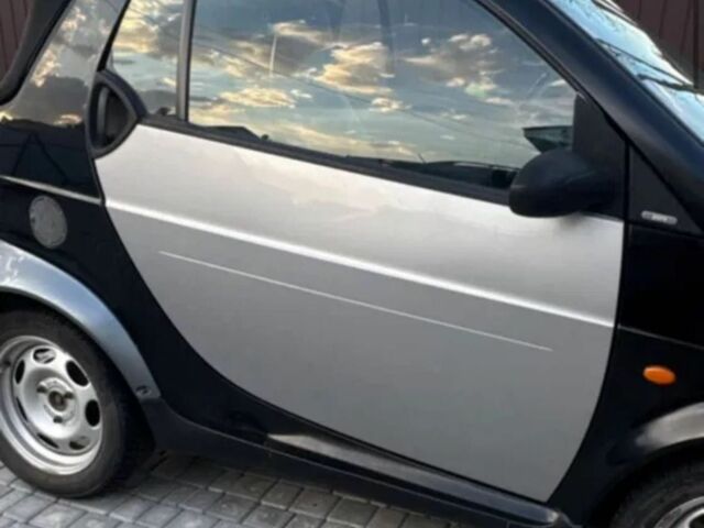 Черный Смарт Форту, объемом двигателя 0.6 л и пробегом 240 тыс. км за 2650 $, фото 4 на Automoto.ua